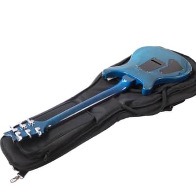 PRS 20th Anniversary Custom 24 10Top Royal Blue Electric Guitar 2005 image 8