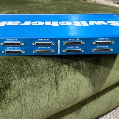 Switchcraft StudioPatch Series 9625 96-Point TT-DB25 Patchbay 2010s - Blue imagen 4