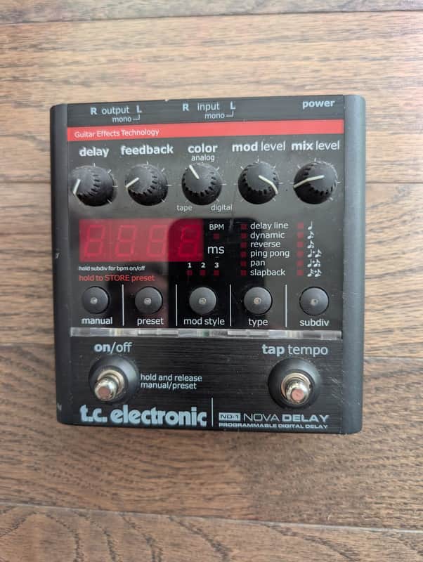 TC Electronic ND-1 Nova Delay