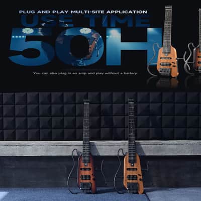Donner HUSH-X Electric Guitar Kit for Travel image 6