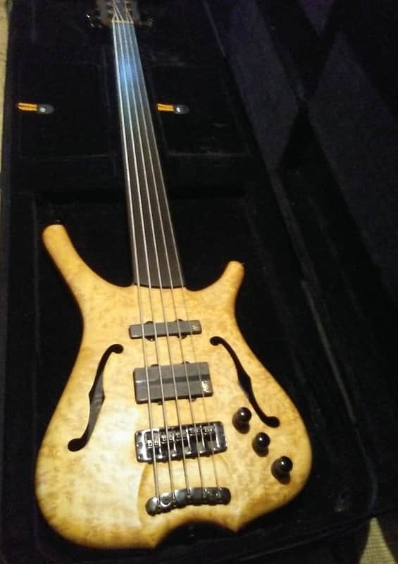 Warwick Warwick Infinity 2002 Birdseye Maple Oil Finish 2002 - Natural Birdseye Maple Oil image 1