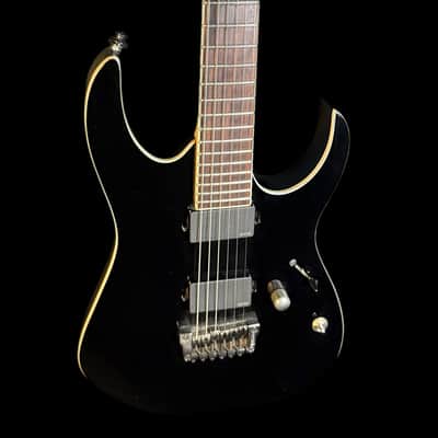 Ibanez RGIR20FE Iron Label Electric Guitar in Black w/EMG Pickups & Killswitch image 3