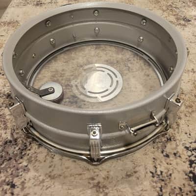 LUDWIG,1979,Grey Textured Painted,Acrolite Snare Drum - 5" X 14" image 14