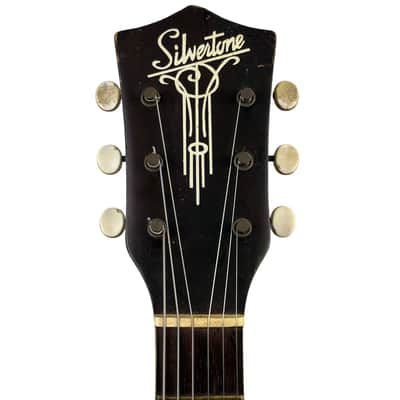 Silvertone K55 50's Jumbo Acoustic Sunburst (Used) image 8