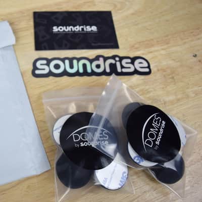 DOMES 1.25" Class-A Silicone Vibration Isolation Pads Self-Adhesive - 8 Domes image 7
