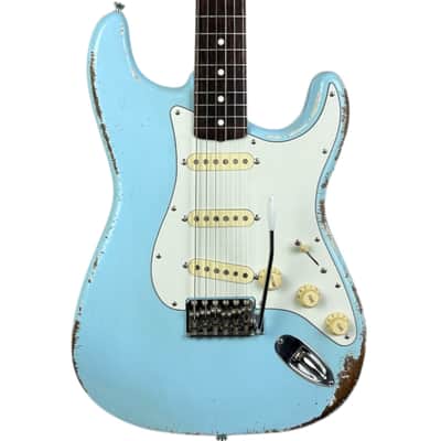 Fender MJT 62 Reissue Stratocaster - Sonic Blue - Heavy Relic image 1