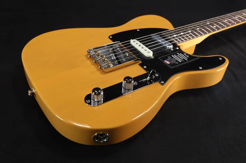 Fender American Professional Classic Telecaster SSS Rosewood Fingerboard Butterscotch Blonde 222 image 1