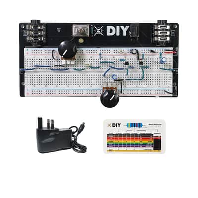 CopperSound Pedals DIY Cir-Kit Components and Breadboard Bundle (Silicon Fuzz) image 1