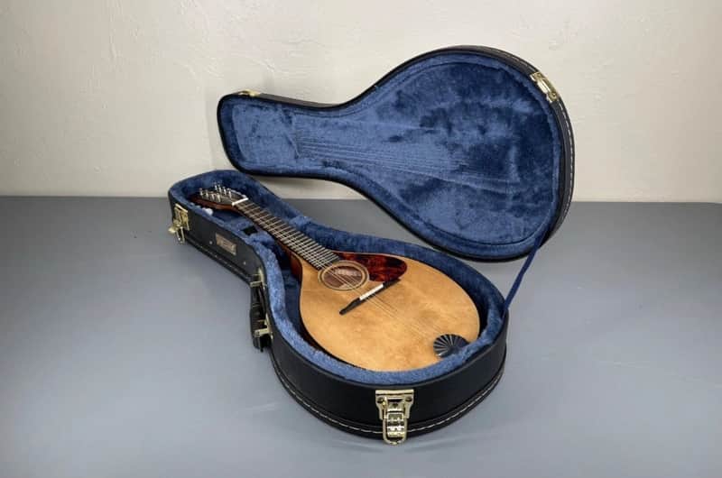 Custom-Built Flat-Back Mandolin with Case image 1