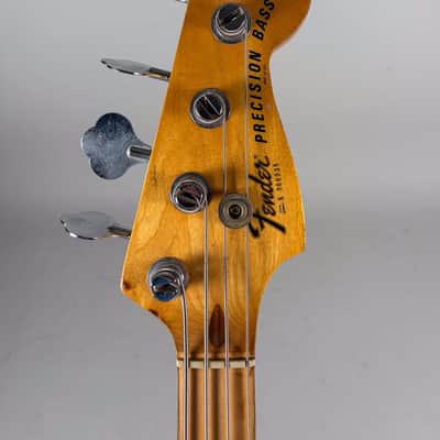 1979 Fender International Series Precision Bass Moroccan Red w/OHSC image 6