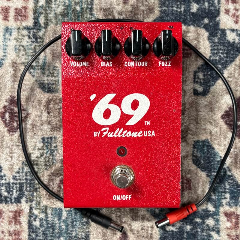 2002 Fulltone 69 Fuzz V1 Big Box Dual NKT275 Germanium Transistor Guitar Effect Pedal! image 1