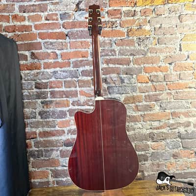 Takamine MIJ Santa Fe ESF-10c Acoustic Electric Guitar (1990s - Natural) image 13