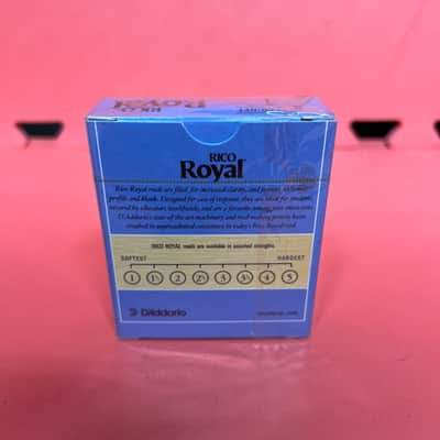 RCB1040 Royal Bb Clarinet Reeds - Strength 4.0 10 pk image 2