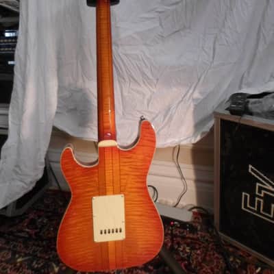 Hamiltone Custom Shop Stevie Ray Vaughan Curly Maple Guitar image 4