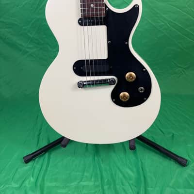 2010 Gibson Melody Maker – White – Covered Single Coil Upgrade – Great Player w/ Hard Shell Case image 2