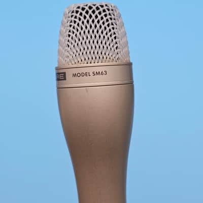 ☆Rare Vintage Early 1980s Shure SM63 *New Foam* Omnidirectional Dynamic Microphone w/ Mic Clip - Electro-Voice 635A Omni Alternative image 16