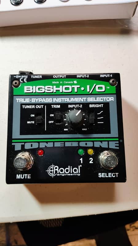 Radial Bigshot I/O True-Bypass Instrument Selector image 1
