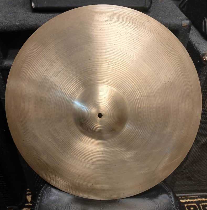 VINTAGE Zildjian Avedis 21" ride cymbal 1950's image 1