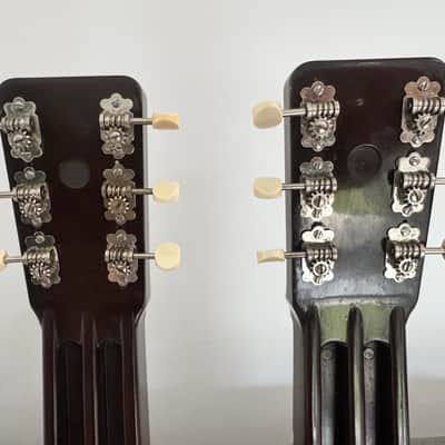 Rickenbacker Double Neck 6, T Logo 1950's - Copper color image 4