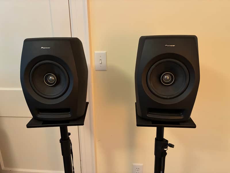 Pioneer RM-07 Active Reference Coaxial Monitors - Black image 1