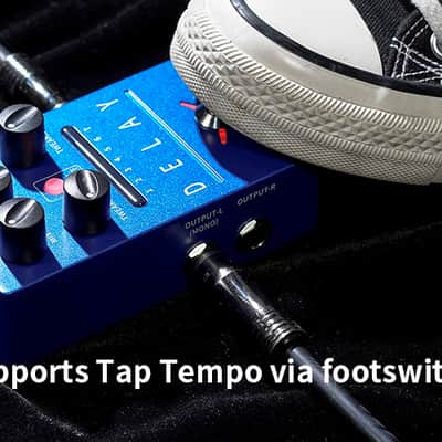 Flamma FS03 Stereo Delay Pedal 6 Delay Effects Echo/ Galaxy with 80s Looper,price include the import duty to US buyer image 10