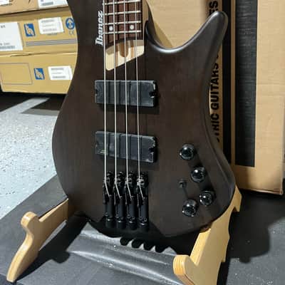 Ibanez Bass Workshop EHB600 Electric Bass Guitar - Walnut Flat image 3