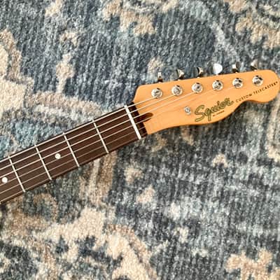 Squier Classic Vibe '60's Custom Telecaster Baritone Guitar 2025 - Black image 7