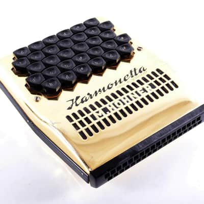 Extremely Rare, Vintage, Collectible, Excellent Musical Instrument Hohner Harmonetta Harmonica + Original Case - Made in Germany - 1960`s image 4