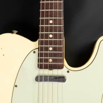 Fender Custom Shop '64 Reissue L-Series Telecaster RW Heavy Relic - Vintage White | USA 1964 Josefina Campos Handwound Pickups 3.39kg | CoA OHSC image 21
