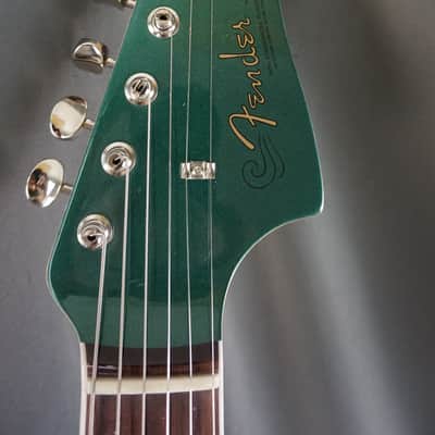 Fender MIJ Traditional ‘60s Jazzmaster MH Sherwood Green Metallic Kinko Music FSR 2026 - Matching Headstock image 3