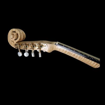 New Professional Japanese style 8 strings bowlback Turnover Mandolin #7336 image 3