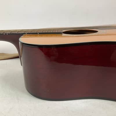 Washburn D12-12N 12-String Acoustic Guitar & Hard Case ***NECK CRACKED*** image 13