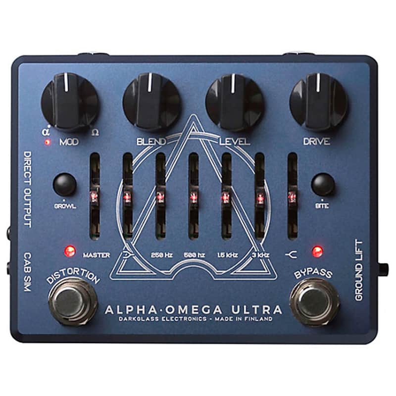 Darkglass Electronics Alpha Omega Ultra V2 Bass Preamp | Reverb