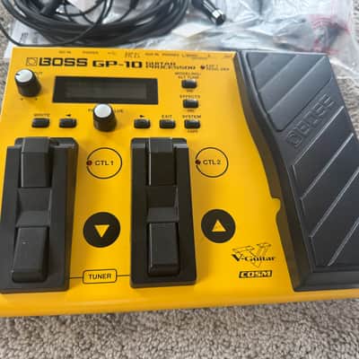 Boss GP-10 Guitar Processor Multi-Effect Unit with GK-3 Pickup 2014 - 2024 - Yellow image 2