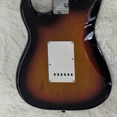 Fender Jimi Hendrix Stratocaster Guitar, Maple Fingerboard, 3-Color Sunburst image 6