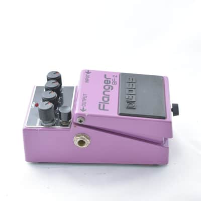 BOSS BF-2 Flanger Black Label Chorus Mod w/Push-Button Switch MIJ July 1983 image 8