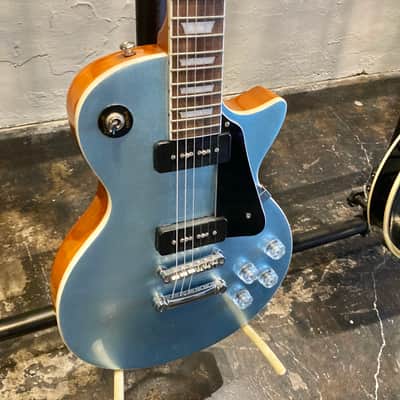 Firefly FFLPS Les Paul Style Electric Guitar - Pelham Blue Sparkle image 1