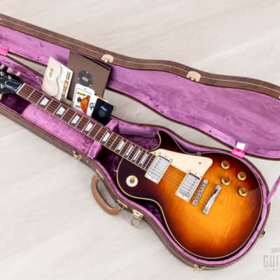 2016 Gibson Custom Shop True Historic 1958 Les Paul Standard R8 Vintage Dark Burst w/ Case, Tags & COA image 22