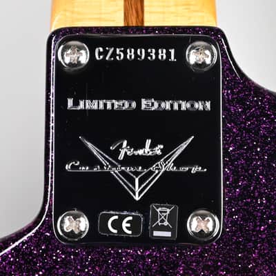 Fender Custom Shop Limited Edition Custom Deluxe Stratocaster NOS- Magenta Sparkle 2025 (CZ589381) image 16