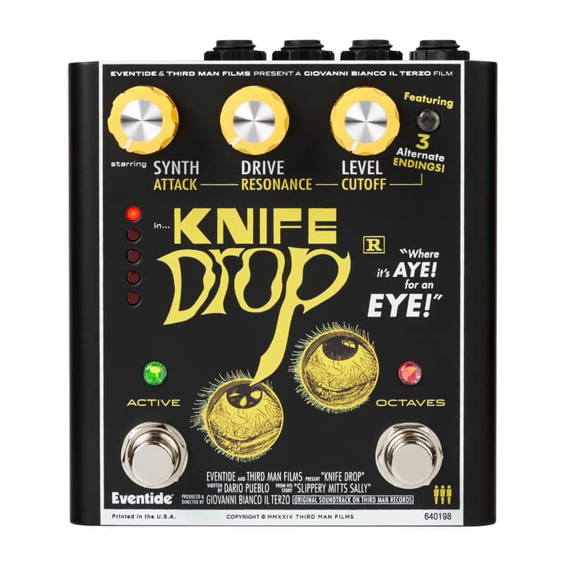 Eventide Knife Drop Sub-Octave Fuzz Analog Synth Terror image 1