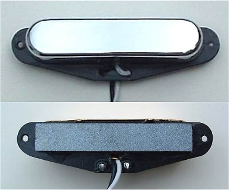 GuitarHeads SUPER TWANG Telecaster Tele Pickup - CHROME - Neck image 1