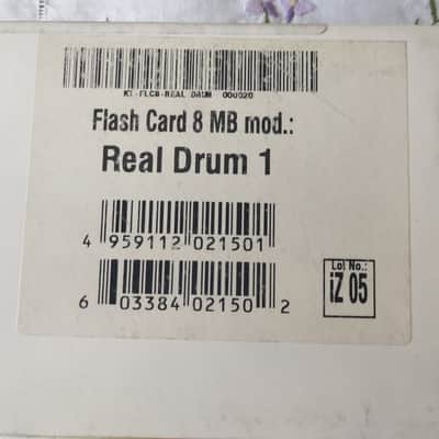 Korg FMC-PCM-01 Real Drums flash card 8Mb - Grey image 8