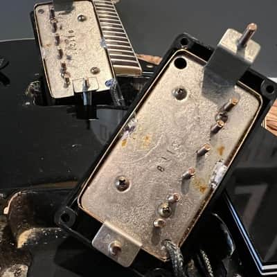 Greco EG Single Cutaway Custom 1981 - Ebony with Gold Hardware image 8