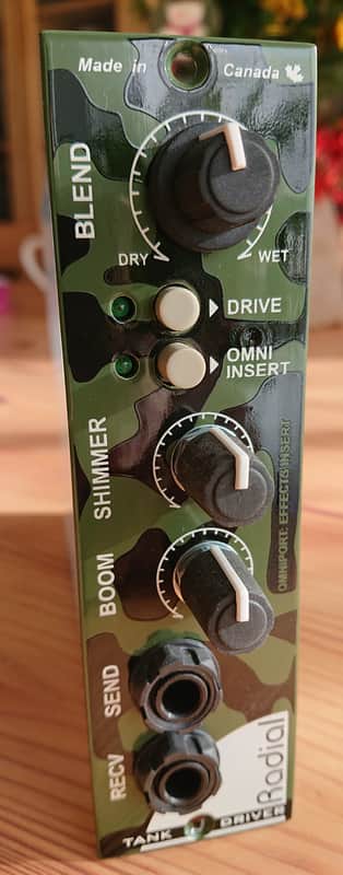 Radial Tank Driver 500 Series Spring Reverb Interface Module 2010s - Camo image 1