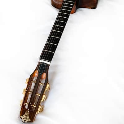 Cafe Americain Paris - 'Manon' - Gypsy Jazz Guitar - Made in France - LEFT HANDED - (with case) image 14