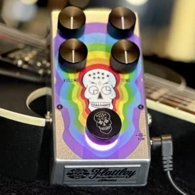 Flattley Boutique Effects Pedals Guitar Silver Range - Nirvana Analogue Delay Pedal image 2