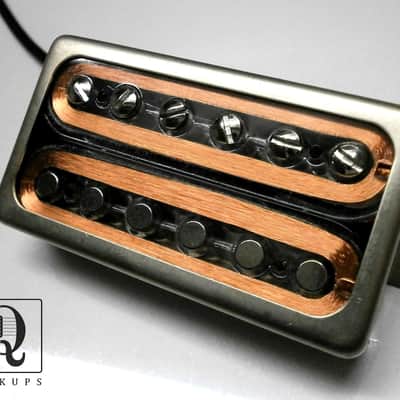 Q pickups TRANSPARENT BOBBIN Open RAW Cover Humbucker PAF Guitar Pickup Hand Wound By Q Pickups image 1