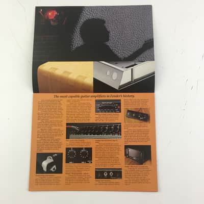 1980s Rivera Era Fender Guitar Amp Amplifiers Collectors Product Catalogue Very Rare Complete Bild 2