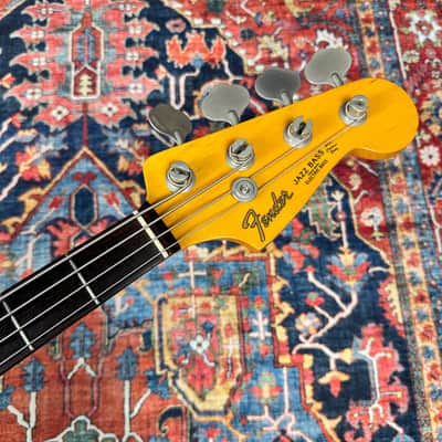 Fender JB-62 75US Vintage Reissue Jazz Bass Ocean Turquoise Metallic - 2004 image 3