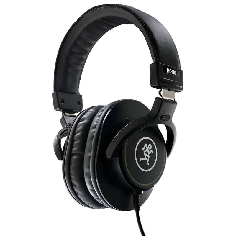 Mackie MC-100 Professional Over Ear Studio Monitoring Mixing Reference Headphone - Open Box Mint image 1